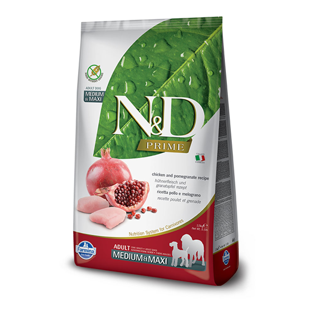 N&D Dog Chichen & Pomegranate Adult Medium and Maxi