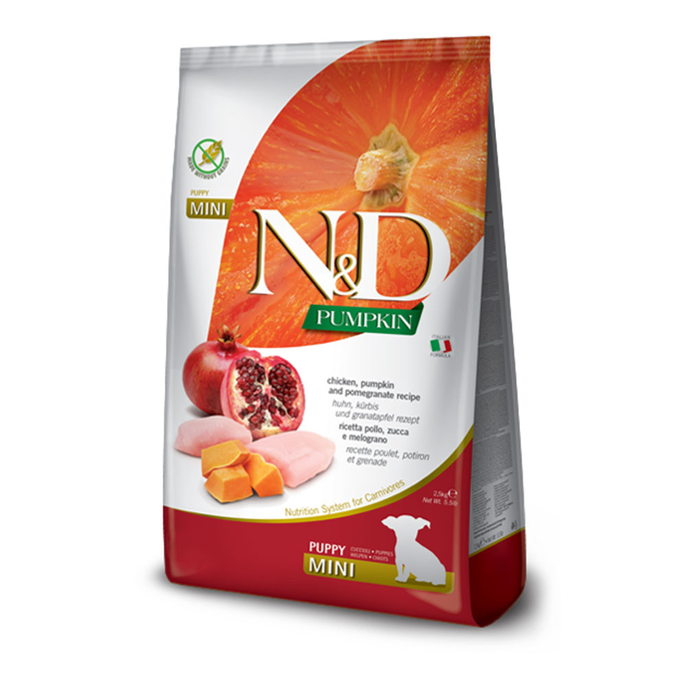 N&D Dog Pumpkin, Chicken & Pomegranate Puppy Mini