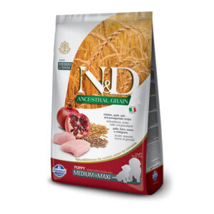N&D Dog Low Grain Chicken & Pomegranate Puppy Medium & Maxi