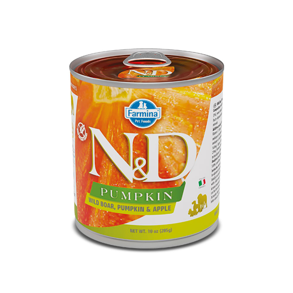 N&D Dog Pumpkin, Boar & Apple Adult Wet Food 285gr