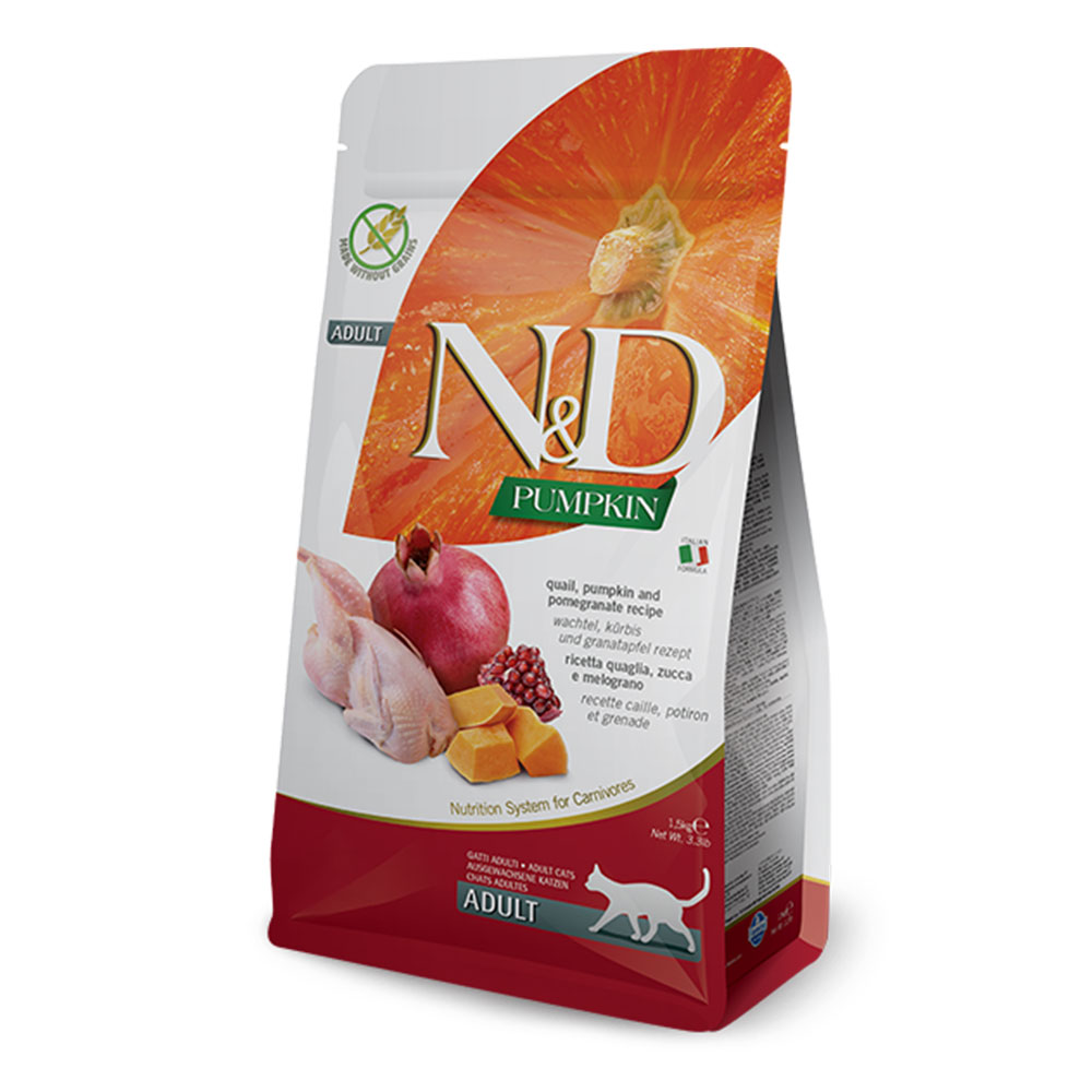 N&D Cat Quail, Pumpkin & Pomegranate Adult