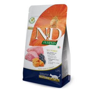 N&D Cat Neutered Lamb, Pumpkin & Blueberry Adult