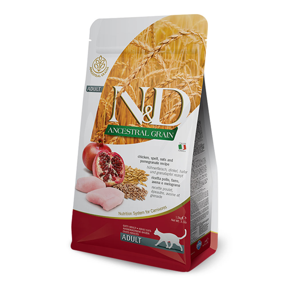 N&D Cat Low Grain Chicken & Pomegranate Adult